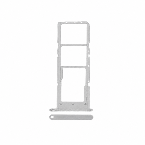 Dual Sim Tray Compatible for Samsung Galaxy A14 (A145P / 2023) - Silver